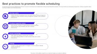 Best Practices To Promote Flexible Scheduling Remote Working Strategies For SaaS