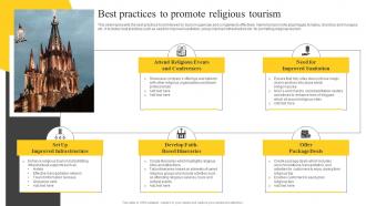 Best Practices To Promote Religious Tourism Guide On Tourism Marketing Strategy SS
