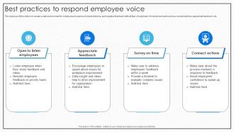 Best Practices To Respond Employee Voice
