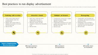 Best Practices To Run Display Advertisement Outbound Advertisement MKT SS V