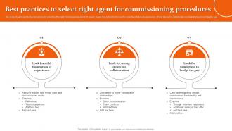 Best Practices To Select Right Agent For Commissioning Procedures