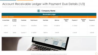 Best practices trade receivables account receivable ledger payment due details