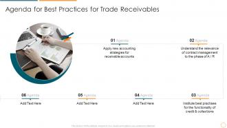 Best practices trade receivables agenda for best practices for trade receivables