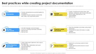 Best Practices While Creating Project Documentation PM SS