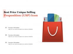 Best Price Unique Selling Proposition USP Icon