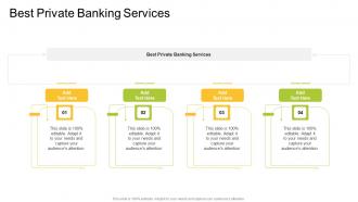 Best Private Banking Services In Powerpoint And Google Slides Cpb