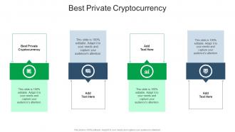 Best Private Cryptocurrency In Powerpoint And Google Slides Cpb