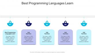 Best Programming Languages Learn In Powerpoint And Google Slides Cpb