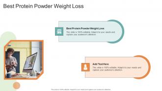 Best Protein Powder Weight Loss In Powerpoint And Google Slides Cpb