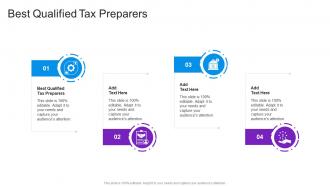 Best Qualified Tax Preparers In Powerpoint And Google Slides Cpb
