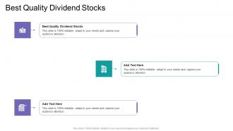 Best Quality Dividend Stocks In Powerpoint And Google Slides Cpb