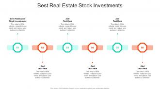 Best Real Estate Stock Investments In Powerpoint And Google Slides Cpb