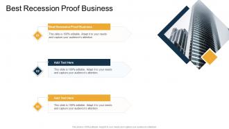 Best Recession Proof Business In Powerpoint And Google Slides Cpb