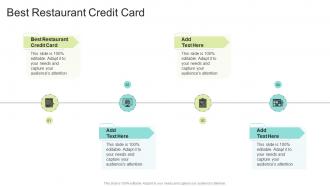 Best Restaurant Credit Card In Powerpoint And Google Slides Cpb
