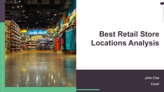 Best Retail Store Locations Analysis PPT Example AT