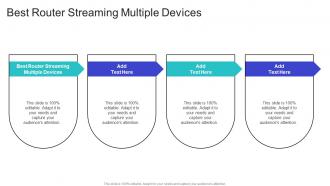 Best Router Streaming Multiple Devices In Powerpoint And Google Slides Cpb