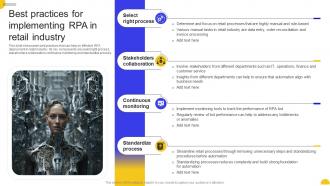 Best Rpa In Retail Industry Rpa For Business Transformation Key Use Cases And Applications AI SS