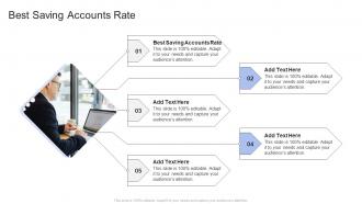 Best Saving Accounts Rate In Powerpoint And Google Slides Cpb