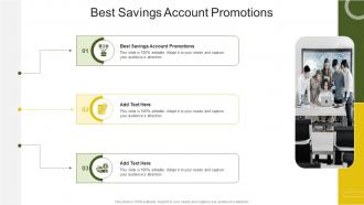 Best Savings Account Promotions In Powerpoint And Google Slides Cpb
