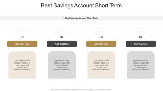 Best Savings Account Short Term In Powerpoint And Google Slides Cpb