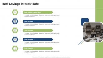 Best Savings Interest Rate In Powerpoint And Google Slides Cpb