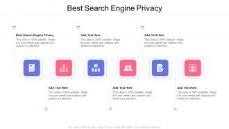 Best Search Engine Privacy In Powerpoint And Google Slides Cpb