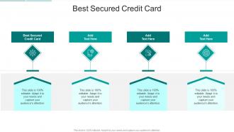Best Secured Credit Card In Powerpoint And Google Slides Cpb
