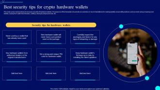 Best Security Tips For Crypto Comprehensive Guide To Blockchain Wallets And Applications BCT SS