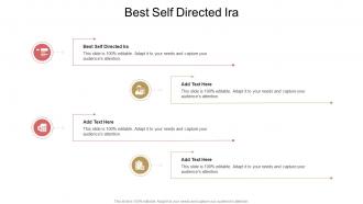Best Self Directed Ira In Powerpoint And Google Slides Cpb