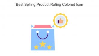 Best Selling Product Rating Colored Icon In Powerpoint Pptx Png And Editable Eps Format