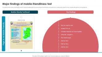 Best Seo Strategies To Make Website Mobile Friendly Major Findings Of Mobile Friendliness Test