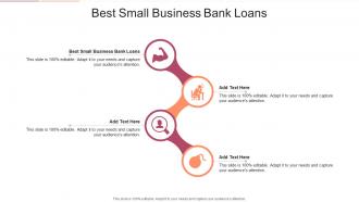 Best Small Business Bank Loans In Powerpoint And Google Slides Cpb
