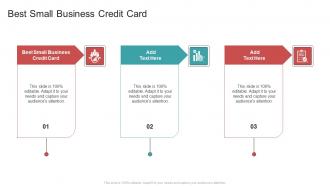 Best Small Business Credit Card In Powerpoint And Google Slides Cpb