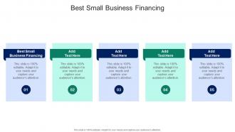 Best Small Business Financing In Powerpoint And Google Slides Cpb