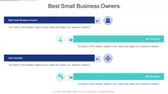 Best Small Business Owners In Powerpoint And Google Slides Cpb