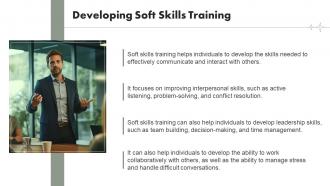 Best Soft Skills Training Powerpoint Presentation And Google Slides ICP Idea Impactful