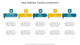 Best Software Tracking Investments In Powerpoint And Google Slides Cpb