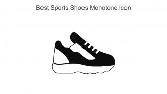Best Sports Shoes Monotone Icon In Powerpoint Pptx Png And Editable Eps Format