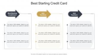 Best Starting Credit Card In Powerpoint And Google Slides Cpb