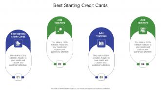 Best Starting Credit Cards In Powerpoint And Google Slides Cpb