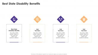 Best State Disability Benefits In Powerpoint And Google Slides Cpb