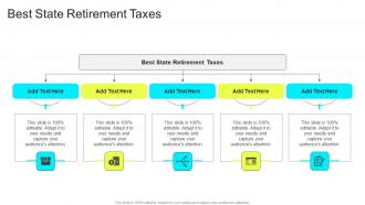 Best State Retirement Taxes In Powerpoint And Google Slides Cpb
