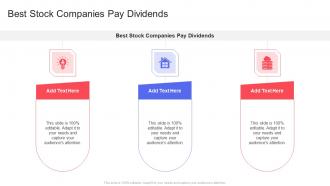 Best Stock Companies Pay Dividends In Powerpoint And Google Slides Cpb