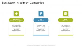 Best Stock Investment Companies In Powerpoint And Google Slides Cpb