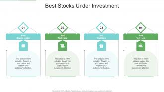 Best Stocks Under Investment In Powerpoint And Google Slides Cpb