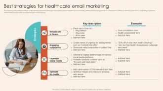 Best Strategies For Healthcare Email Marketing Introduction To Healthcare Marketing Strategy SS V