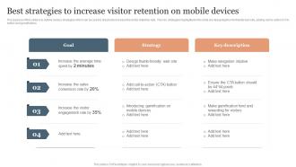 Best Strategies To Increase Visitor Devices SEO Services To Reduce Mobile Application