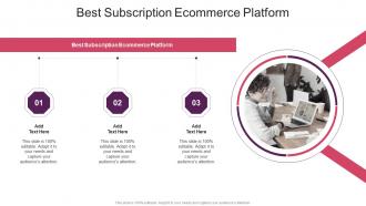 Best Subscription Ecommerce Platform In Powerpoint And Google Slides Cpb