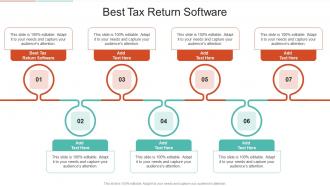 Best Tax Return Software In Powerpoint And Google Slides Cpb