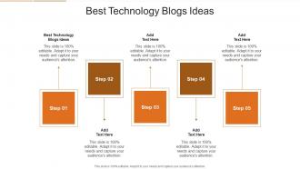 Best Technology Blogs Ideas In Powerpoint And Google Slides Cpb